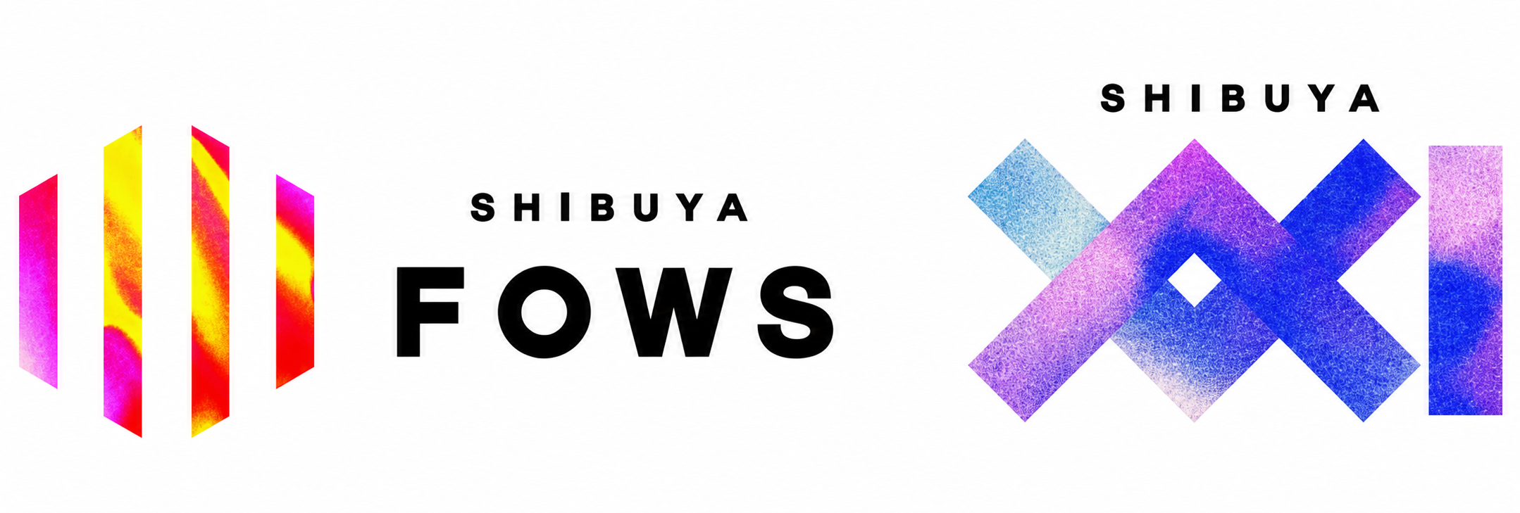SHIBUYA FOWS、SHIBUYA XXIのロゴ